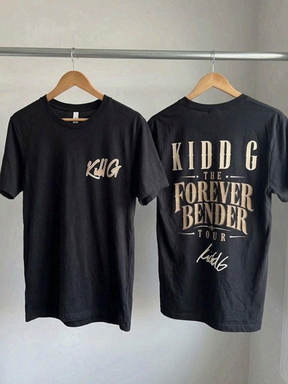 Kidd G The Forever Bender Tour 2026 Signature T-Shirt Reprint